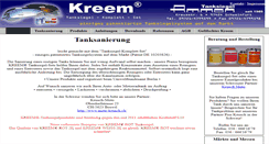 Desktop Screenshot of kreem.ch